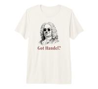Got Handel Shirt Funny Classical Music Composer Pun Tee Shirt T-Shirt Haut de Gamme