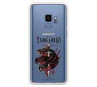 Got House Targaryen Étui de protection pour téléphone portable Samsung S9 de Game of Thrones, en silicone gel souple