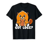 Got Logs Castor Whisperer Animal Rongeur T-Shirt Graphique avec Valeur