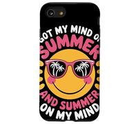 Got My Mind On Summer Relaxed Sun With Sunglasses Plage Été Coque pour iPhone SE (2020) / 7 / 8