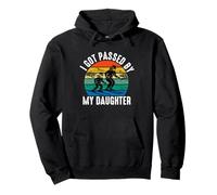 got Passed by My Daughter Funny Ski Husband Dad Sweat à Capuche