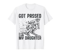 Got Passed by My Daughter Ski Dad Sports d'hiver T-Shirt