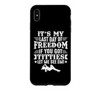Got Titties Bachelor Party Groom Gag Homme Drôle Coque pour iPhone XS Max