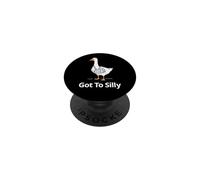 Got Too Silly Bras cassé Silly Oie Silly avec blessure au Bras coulé PopSockets PopGrip Adhésif
