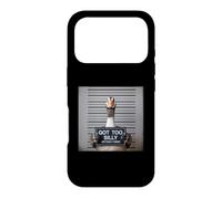 Got Too Silly Funny Goose Mugshot Coque pour iPhone 17 Pro