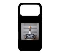 Got Too Silly Funny Goose Mugshot Coque pour iPhone 17 Pro Max
