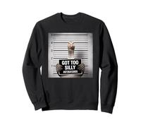 Got Too Silly Funny Goose Mugshot Sweatshirt