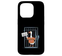 Got Too Silly Funny Goose - Oiseau de Prison drôle d'oie Coque pour iPhone 15 Pro