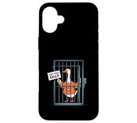 Got Too Silly Funny Goose - Oiseau de Prison drôle d'oie Coque pour iPhone 16 Plus