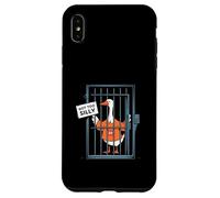 Got Too Silly Funny Goose - Oiseau de Prison drôle d'oie Coque pour iPhone XS Max