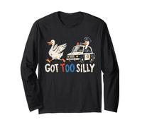 Got Too Silly Goose Meme Funny Jailbird Prisoner Manche Longue