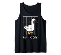 Got Too Silly Humor Jeu de Mots en Forme d'oie pour Les Amoureux des Animaux Débardeur