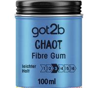 got2b Chaot Fibre Gum Tenue 3 (100 ml) Cire coiffante pour homme pour créer des looks ébouriffés avec tenue forte mais souple pour des styles personnalisés