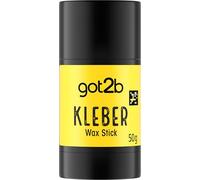 got2b Colle Wax Stick (50 g) - Cire capillaire pour un look élégant à emporter sans craquelures - Cire capillaire crée des styles durables et super forts jusqu'à 24 heures