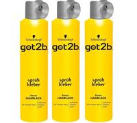 got2b Freeze Lack laque ""Sprühkleber"" 3 x 300ml