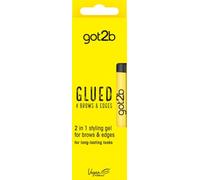 Got2b Gel fixateur à sourcils et poils de bébé - Brosse en fibre - 16 ml | Fixation invisible et durable, résistante à l'eau, application précise, pour des looks impeccables, finition naturelle sans