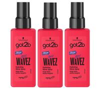 Got2b Got Wavez Hydratant 6x 150ml Spray Perméable Ondulé Lequel Cheveu Curly