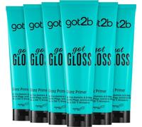 got2b GotGloss GotGloss Lot de 6 crèmes coiffantes avec formule anti-frisottis hydratante, brillance naturelle et protège des températures jusqu'à 230 °C