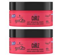 Got2b Lot De 2 Curlzs Crème Boucles Coiffante - 200ml