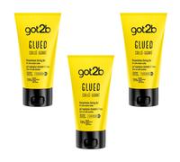 Got2b Lot De 3 Gels Coiffant Glued Collé-Serré Waterproof 150ml