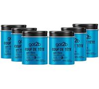 Got2B - Lot de 6 Pot de Gel - Coup de tête - 100ml