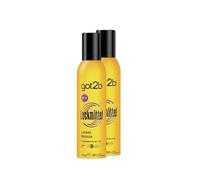 got2b Schwarzkopf - Lot de 2 mousses pour boucles - 2 x 250 ml - Avec maintien 3 - Pour des boucles et des rebonds définis - Dompte les cheveux - Avec effet anti-frisottis