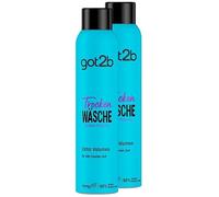 got2b Schwarzkopf Shampooing sec extra volume (2 x 200 ml), shampooing sec avec effet fraîcheur instantanée & volume boost, shampooing sec sans résidus, jusqu'à 48 h de parfum