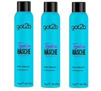 Got2b Shampooing Sec Extra Volume 3x 200ml Sec Linge Instantané Frais 48h