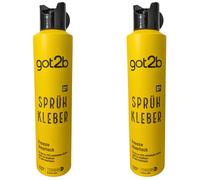 got2b Spray Fixatif Freeze Laque 2 x 300ml Tenue Jusqu’à 72h Vegan