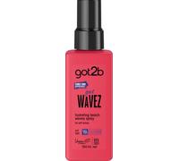 Got2b, Vegan, gotcurlz, Spray hydratant Beach Waves, infusé avec de l'eau de coco, améliorant les boucles, 150 ml