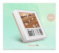 GOT7 - [FLIGHT LOG:ARRIVAL] Album NEVER VERSION CD+Log Book+Clear Album Cover+PhotoBook Set(3ea)+4p Card+Poster SEALED