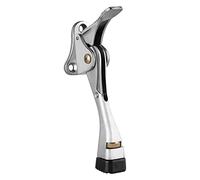 Gotega Butée de porte à pied avec hauteur réglable d’une seule touche et pointe en caoutchouc 10,2 cm