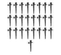 gotero réglable avec piquet. + liaison de Microtubo dans la piquets pour la connexion au système d'irrigation. gotero de débit réglable 0 à 50 litres par heure. Irrigation Par goutte. 25pc