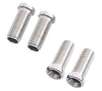 Gotetiso 4 Pièces Vis Creuse pour Vannes à Tamis et Panier D'évier - Acier Inoxydable 45mm pour Crépines et Valve de Vidange Évier de Cuisine