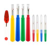 Gotetiso 9 Pièces Kit de Ripper de Couture Coupe Couture Seam Ripper Découseur Couture Outil de Coupe de Fil Point Découseurs Ripper avec Ciseaux Outils de Point de Croix Couture Accessoires Mercerie