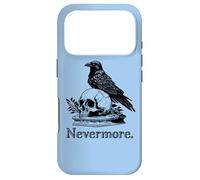 Goth Emo Black Quoth The Raven Nevermore Coque pour iPhone 17 Pro