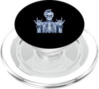 Goth Girl Squelette X-Ray Punk Rock Grunge PopSockets PopGrip pour MagSafe