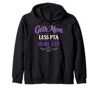 Goth Mom Alternative Parenting Spooky Mom Humour Dark Mom Sweat à Capuche