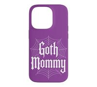 Goth Mommy Toile d'araignée Gothique Coque pour iPhone 14 Pro