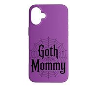 Goth Mommy Toile d'araignée Gothique Coque pour iPhone 16 Plus