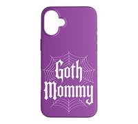 Goth Mommy Toile d'araignée Gothique Coque pour iPhone 16 Plus