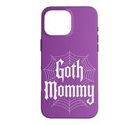 Goth Mommy Toile d'araignée Gothique Coque pour iPhone 16 Pro Max