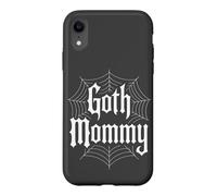 Goth Mommy Toile d'araignée Gothique Coque pour iPhone XR
