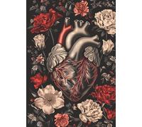 Goth Planner: Twelve Month Undated Monthly, Two Pages per Month/ Two Pages per W oals, Contacts, Passwords, Journal Paper