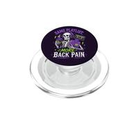Goth Squelette Musique Lover Mal Dos Humour PopSockets PopGrip pour MagSafe