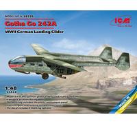Gotha Go 242A, Allemand WWII Landing Planeur 1:48 Plastique Model Kit Icm