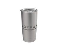 Gotham TV Series Logo Gobelet isotherme en acier inoxydable double paroi
