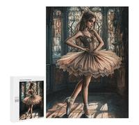 Gothic Ballerina in Lace Dress Puzzle 1000 Pièces Educa Jouet en Bois Cadeau Unique Décoration Intérieure Jeu Éducatif Challenge Toy Adultes Et Enfants À Partir De 14 Ans 500 PCS