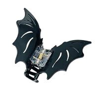 Gothic Bat Wing Hair Claw - Horreur Bat Clip, Cosplay de vampire effrayant portable, accessoire de tête | Pince d'Halloween longue durée pour décorations de cheveux antidérapante