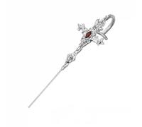 Gothic Crosses Boucles D'oreilles Styles Punk Plonds D'oreille En Alliage Pour Oreilles Sensibles Bijoux Esthétiques Sombres Parfaits Pour Les Concerts Et Les Poteaux D'oreille En Métal De